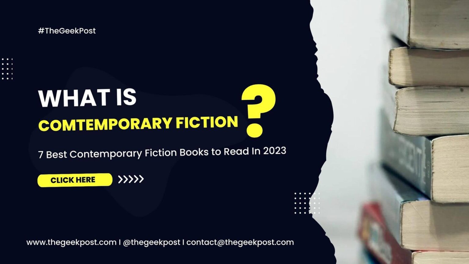 7 Best Contemporary Fiction Books to Read In 2023